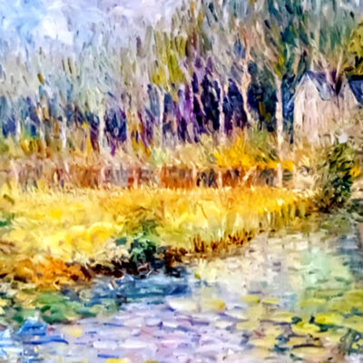 Lillies by the River - Jeffrey Pratt