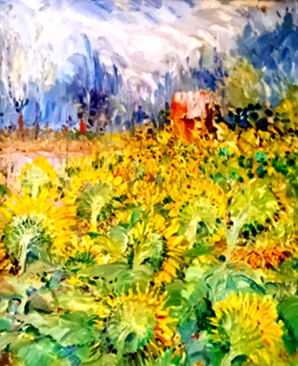 Sunflower Provence Jeffrey Pratt